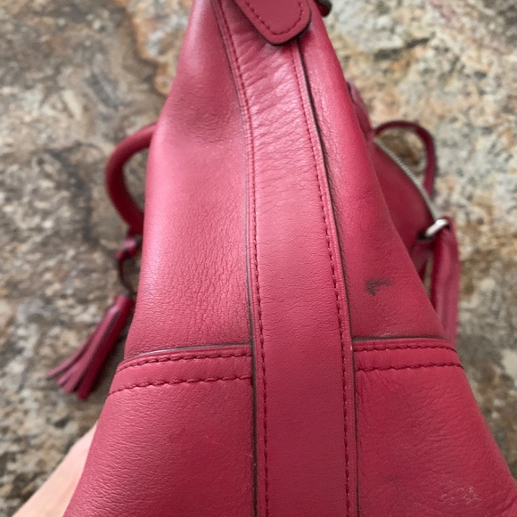 Red Coach purse - Picture 7 of 7